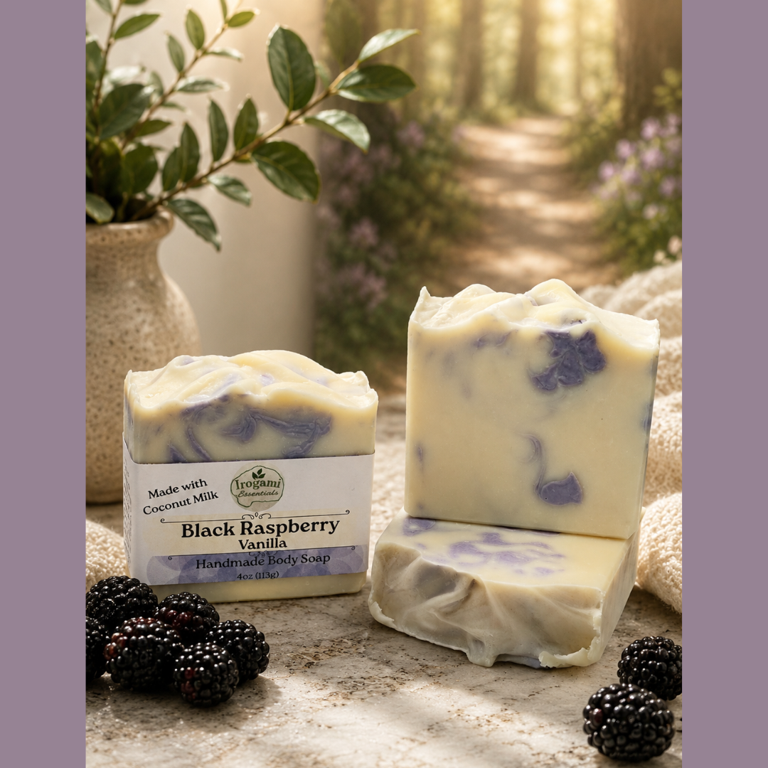 Artisan Body Soap | Black Raspberry Vanilla | Small