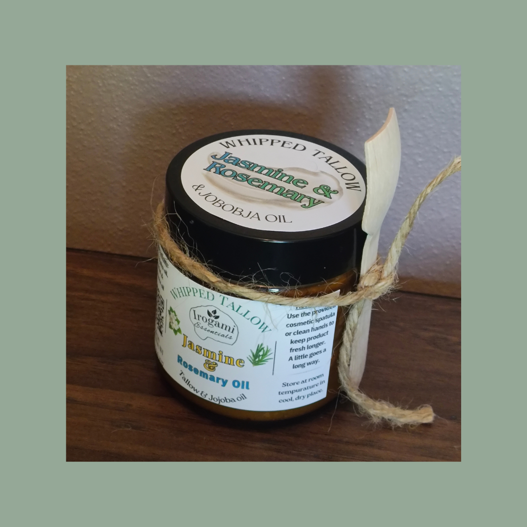 Whipped Tallow Body Butter | 🌿 Jasmine & Rosemary