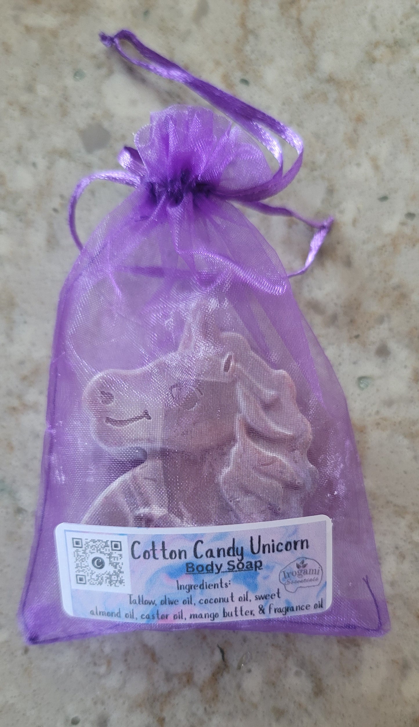 Artisan Body Soap | Cotton Candy Unicorn