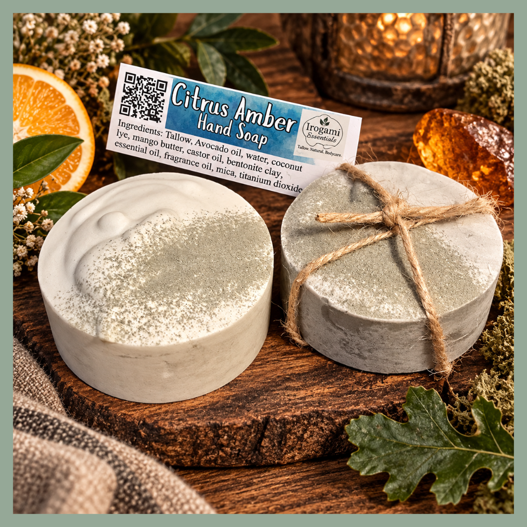 Artisan Body Soap | Citrus Amber Hand Soap