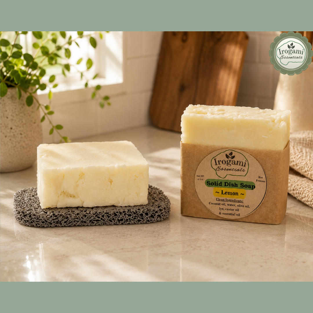 Rustic Solid Dish Soap (Includes one FREE soap saver!!)