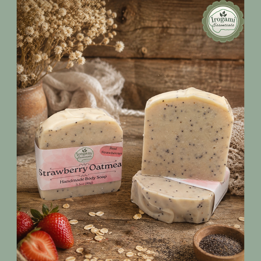 Strawberry Oatmeal Tallow Body Soap