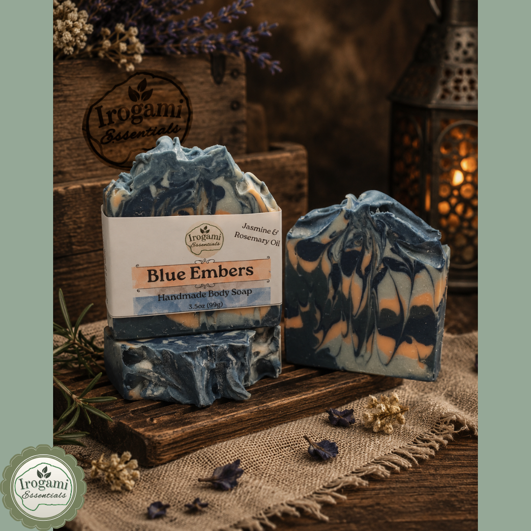 Blue Embers | Handcrafted Tallow Soap