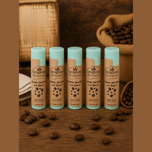 Coffee Infused Tallow Lip Balm - 5 Pack