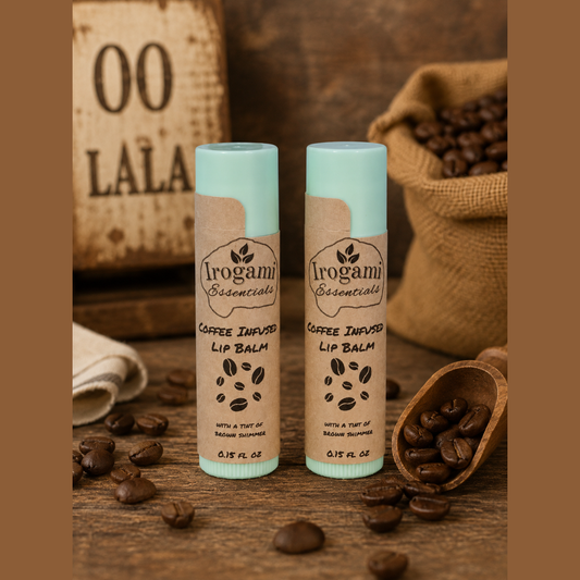 Coffee Infused Tallow Lip Balm - 2 Pack