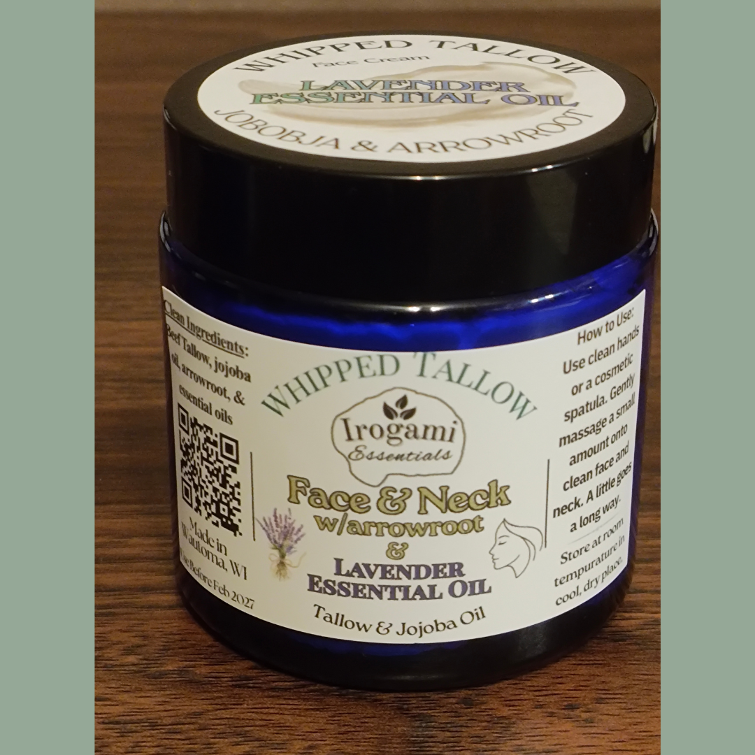 Whipped Tallow Face & Body Butter | Lavender