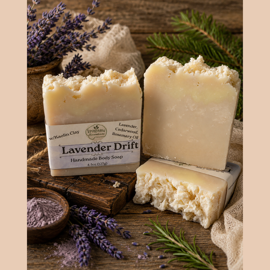 Lavender Drift Body Soap | Brazilian Purple Clay