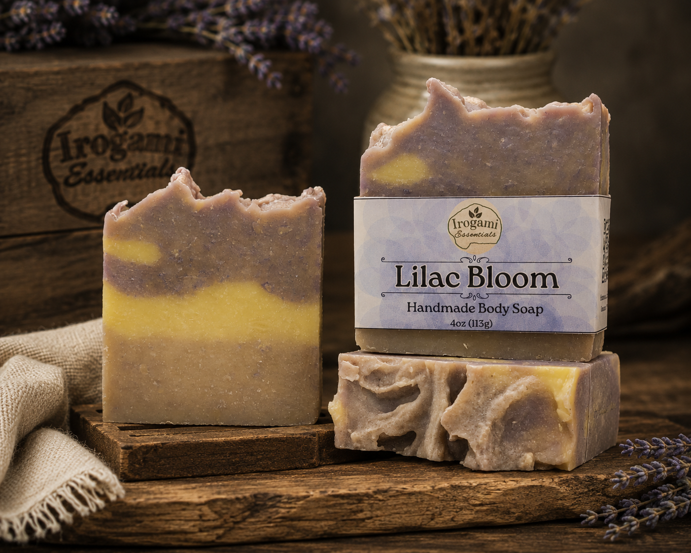 Lilac Bloom| Handcrafted Tallow Soap