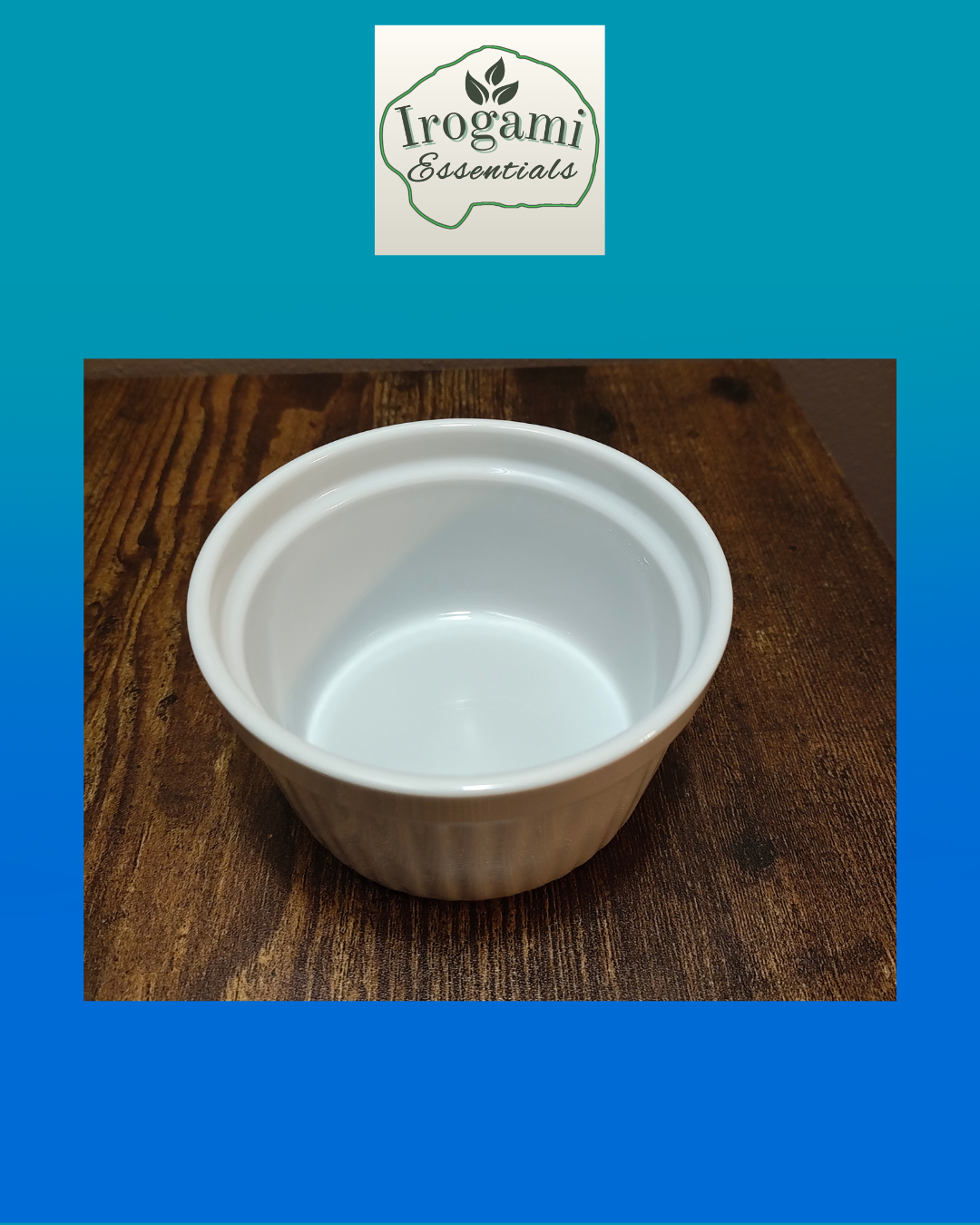 Porcelain Dish Soap Ramekin