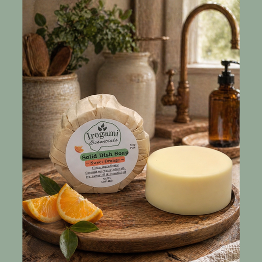 All Natural Solid Dish Soap Pucks or Refills