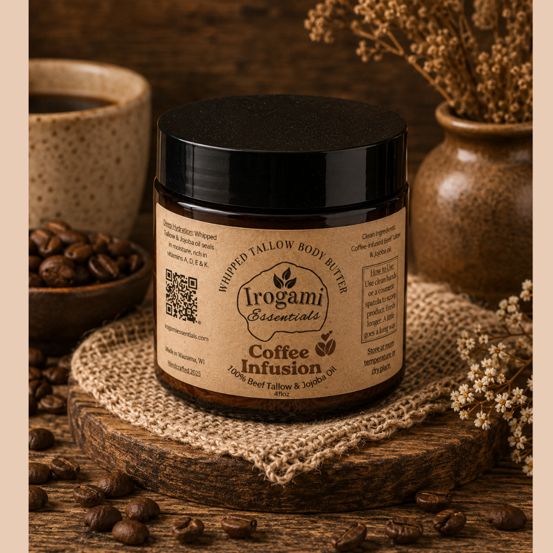 Whipped Tallow Body Butter | Coffee Infused