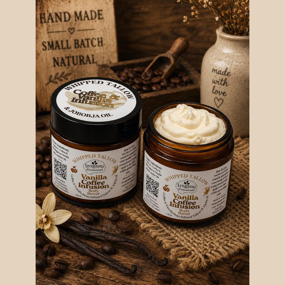 Whipped Tallow Vanilla Coffee Infused